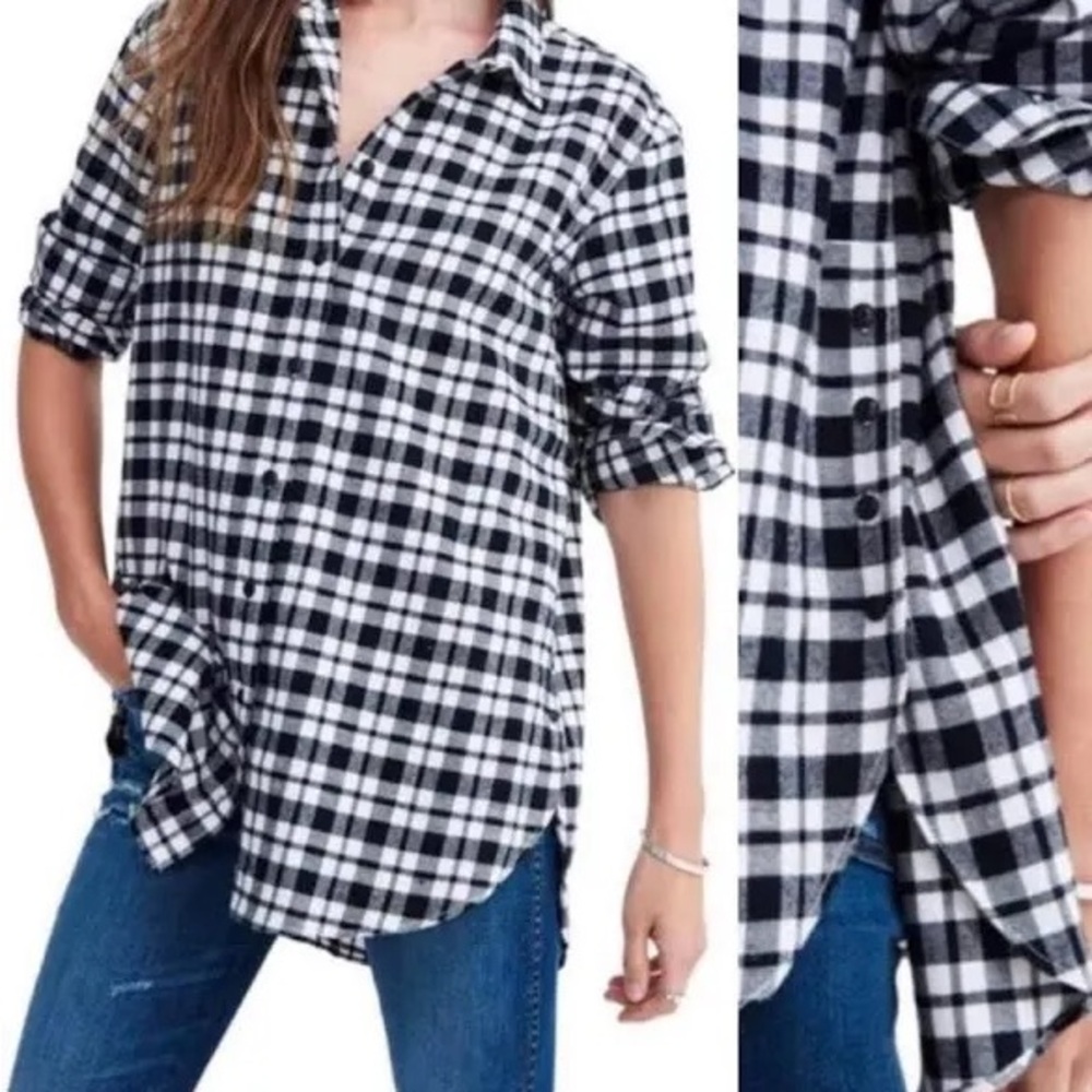 Madewell Oversized Plaid Flannel